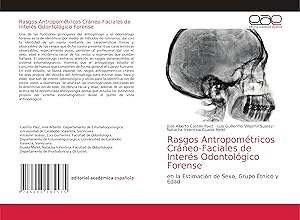 Seller image for Rasgos Antropomtricos Crneo-Faciales de Inters Odontolgico Forense for sale by moluna