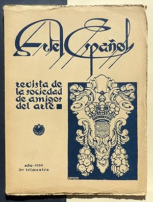 Immagine del venditore per Arte Espaol. Revista de la Sociedad de Amigos del Arte. Ao 1930. 3er trimestre venduto da Il Tuffatore