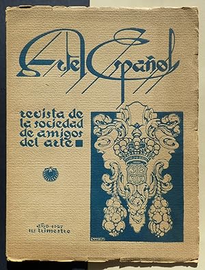 Immagine del venditore per Arte Espaol. Revista de la Sociedad de Amigos del Arte. Ao 1927. 1er trimestre venduto da Il Tuffatore