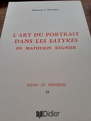 l'art du portrait dans les satyres de MATHURIN REGNIER