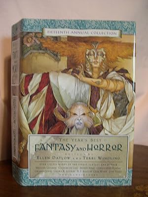 Imagen del vendedor de THE YEAR'S BEST FANTASY AND HORROR, FIFTEENTH ANNUAL COLLECTION a la venta por Robert Gavora, Fine & Rare Books, ABAA