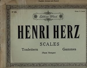 Image du vendeur pour Henri Herz Scales mis en vente par Reflection Publications