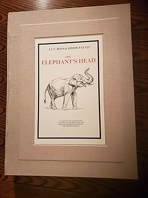 Bild des Verkufers fr The Elephant's Head - Studies in the Comparative Anatomy of the Organs of the Head of the Indian Elephant and Other mammals zum Verkauf von Mark Holmen - BookMark