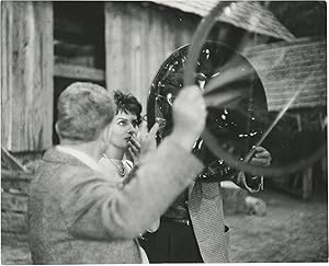 Bild des Verkufers fr Desire Under the Elms (Original photograph of Sophia Loren on the set of the 1958 film) zum Verkauf von Royal Books, Inc., ABAA