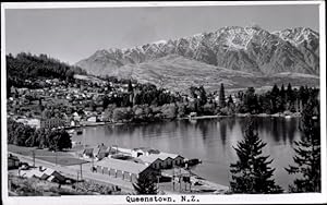 Bild des Verkufers fr Foto Queenstown Neuseeland, Gesamtansicht zum Verkauf von akpool GmbH