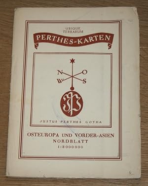 Bild des Verkufers fr Perthes-Karten. Ubique Terrarum. Osteuropa und Vorder-Asien Nordblatt 1 : 3.000.000. zum Verkauf von Antiquariat Gallenberger