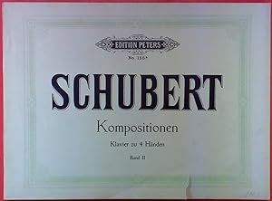 Bild des Verkufers fr Schubert, Komposition Klavier zu 4 Hnden Band II . No 155b zum Verkauf von biblion2