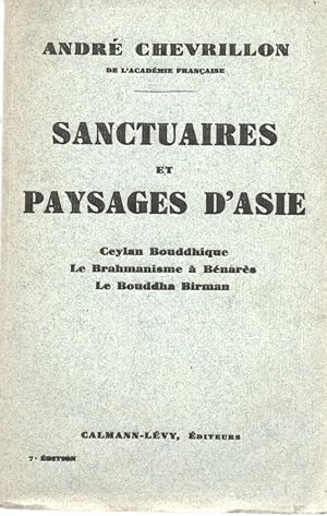 Imagen del vendedor de Sanctuaires et paysages d'asie .ceylan bouddhique le brahmanisme a benares le bouddha birman a la venta por dansmongarage