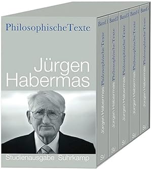 Image du vendeur pour Jrgen Habermas - Philosophische Texte. Studienausgabe in fnf Bnden. mis en vente par artbook-service