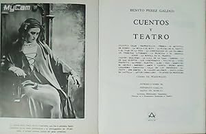 Imagen del vendedor de Cuentos y Teatro. Introducciones de Federico Carlos Sanz de Robles. Tomo IV: CUENTOS: Celn - Tropiquillos - Theros - El artculo de fondo - La mula y el buey, cuento de Navidad - La pluma en el viento o El viaje de la vida - La conjuncin de las apalabras - Un tribunal literario - La princesa y el granuja - Junio - La novela en el tranva . TEATRO: Realidad - La loca de la casa - Gerona - La de San Quintn - Los condenados - Voluntad - Doa perfecta - La fiera - Electra - Alma y vida - Mariucha - El abuelo - Brbara - Amor y ciencia - Pedro Minio - Casandra - Zaragoza - Celia en los infiernos - Alceste - Sor Simona - El tacao Salomn - Santa Juana de Castilla - Antn Caballero - Un joven de provecho. a la venta por Librera y Editorial Renacimiento, S.A.