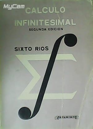 Imagen del vendedor de Clculo infinitesimal. a la venta por Librera y Editorial Renacimiento, S.A.