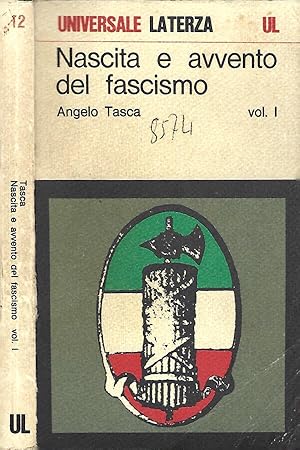 Bild des Verkufers fr Nascita e avvento del fascismo Vol.I L'Italia dal 1918 al 1922 zum Verkauf von Biblioteca di Babele