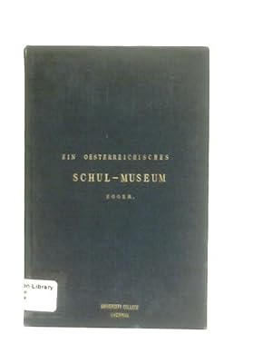 Bild des Verkufers fr Schul Museum zum Verkauf von World of Rare Books