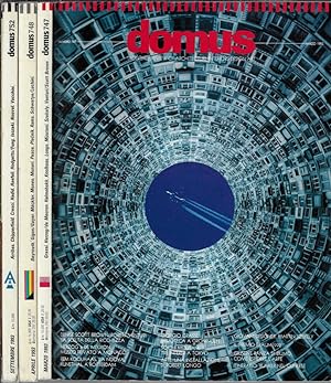 Bild des Verkufers fr Domus N. 747, 748, 452 1993 Monthly review of Architecture interior design art zum Verkauf von Biblioteca di Babele