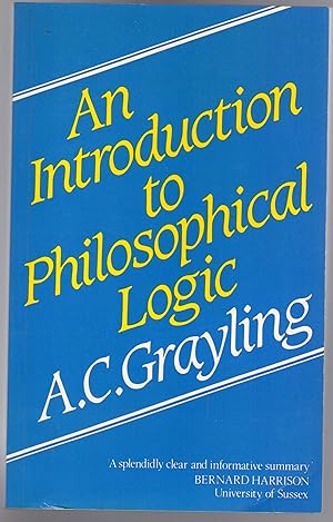 Introduction to Philosophical Logic