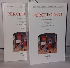 Bild des Verkufers fr Le Roman de Perceforest. Premire partie zum Verkauf von Librairie Albert-Etienne