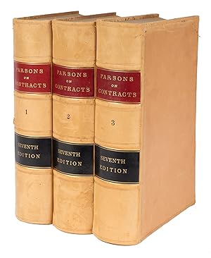 Seller image for The Law of Contracts, Seventh Edition, With Additions. 3 vols for sale by The Lawbook Exchange, Ltd., ABAA  ILAB