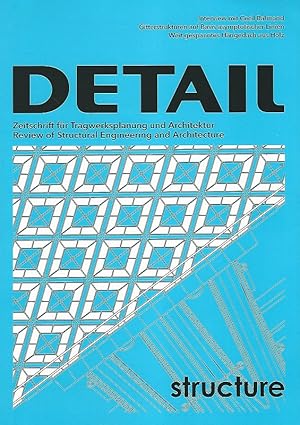 Immagine del venditore per DETAIL. Zeitschrift fr Tragwerksplanung und Architektur. Structure 1/17.Interview mit Cecil Balmond. Gitterstrukturen auf Basis asymptotischer Linien. Weit gespanntes Hngedach aus Holz. bersetzungen englisch: Raymond Peat venduto da Lewitz Antiquariat