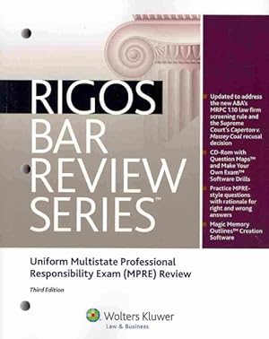 Immagine del venditore per Uniform Multistate Professional Responsibility Exam (MPRE) Review : (Course 5319) venduto da GreatBookPricesUK