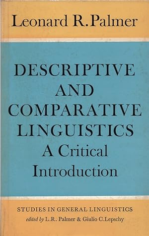 Seller image for Descriptive & Comparative Linguistics A Critical Introduction for sale by Cider Creek Books