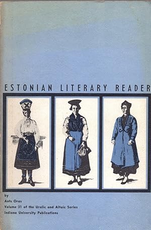 Imagen del vendedor de Estonian Literary Reader a la venta por Cider Creek Books