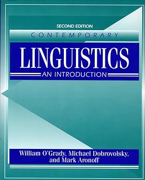 Seller image for Contemporary Linguistics: An Introduction for sale by Cider Creek Books