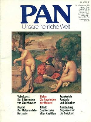 Imagen del vendedor de PAN. Unsere herrlliche Welt. Heft September 1983. a la venta por Online-Buchversand  Die Eule