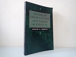 Imagen del vendedor de Studies in Greek Culture & Roman Policy, Erich S Gruen, California 1990 a la venta por Devils in the Detail Ltd