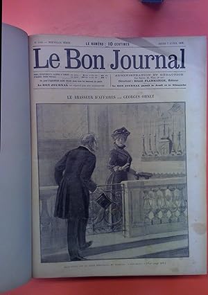 Bild des Verkufers fr Le Bon Journal , 1902, Nouvelle Serie No 1668, Le numero 10 Centimes zum Verkauf von biblion2
