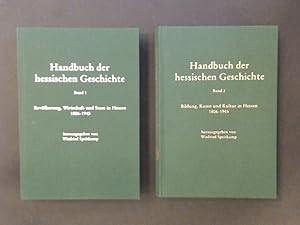 Handbuch der hessischen Geschichte (vollständig in 2 Bänden). Band 1: Bevölkerung, Wirtschaft und...