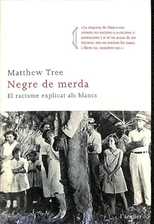 Seller image for NEGRE DE MERDA (CATALN). for sale by Librera Smile Books