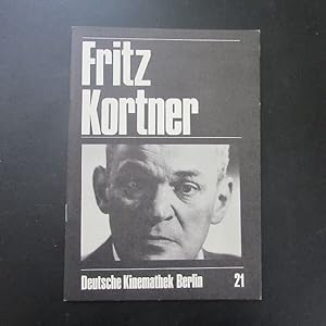 Seller image for Deutsche Kinemathek Berlin - Band 21: Fritz Kortner for sale by Bookstore-Online