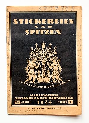 Immagine del venditore per Stickereien und Spitzen. Bltter fr kunstliebende Frauen. Jubilums-Jahrgang, XXV. Jahr, 1924, Heft 1 venduto da Versandantiquariat Hsl