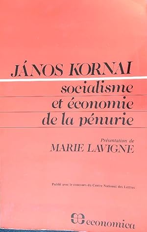 Bild des Verkufers fr Socialisme et economie de la penurie zum Verkauf von Librodifaccia