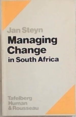 Immagine del venditore per Managing change in South Africa venduto da Chapter 1