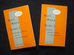 Textes choisis et annotés par Jean Kanapa - Tome I : Le "Manifeste du parti communiste" - Philoso...