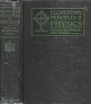 Bild des Verkufers fr Elementary Principles of Physics zum Verkauf von BASEMENT BOOKS