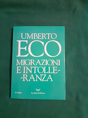 MIGRAZIONI E INTOLLERANZA,