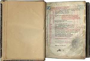 Augustinian Missal (use of Rome); in Latin, decorated manuscript on parchment with musical notation
