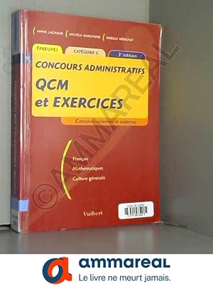 Imagen del vendedor de QCM et exercices : Concours interne et externe a la venta por Ammareal