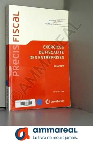Seller image for Exercices de fiscalit des entreprises 2016-2017 for sale by Ammareal