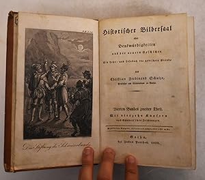 Image du vendeur pour Historischer Bildersaal Oder Denkwurdigkeiten aus der Neuern Geschichte , Ein Lehr - und Lesebuch fur Gebildete Stande Vierten Bandes Zqeiter Theil Mit Vierzehn Kupfern Nach Schubert'schen Zeichnungen mis en vente par Mullen Books, ABAA