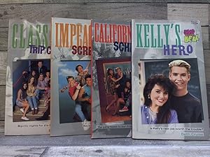 Seller image for 4 SAVED BY THE BELL set (Kelly's Hero, California Scheming, Impea for sale by Archives Books inc.