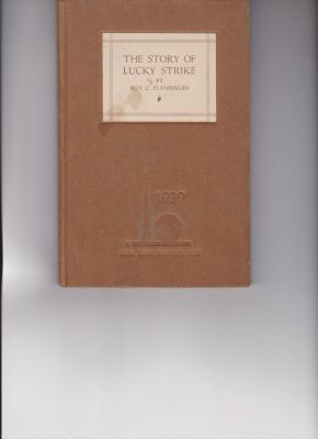 Bild des Verkufers fr The Story of Lucky Strike zum Verkauf von Robinson Street Books, IOBA