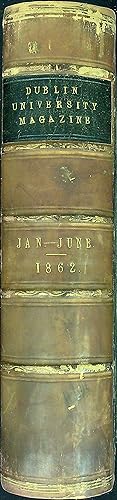 Bild des Verkufers fr Dublin University Magazine, A Literary and Political Journal. Vol. LIX: January to June, 1862 zum Verkauf von Wonder Book