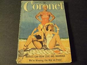 Coronet Magazine Aug 1952 Israel land of Hope PIctorial, Nerve Ruins Love