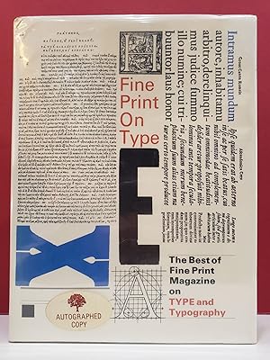 Fine Print on Type: The Best of Fine Print Magazine on Type and Typography