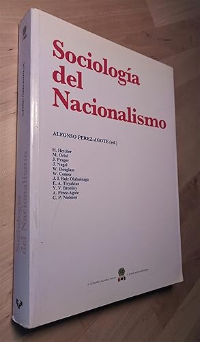 Image du vendeur pour Sociologa del Nacionalismo mis en vente par Llibres Bombeta