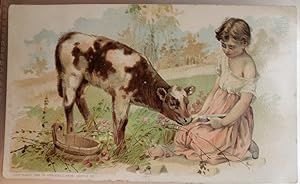 Seller image for Original Trade Card - "Arbuckle Bros. Coffee Company, New York" for sale by Barry Cassidy Rare Books