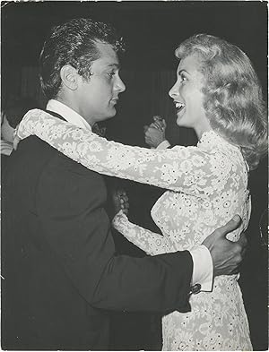 Original photograph of Tony Curtis and Janet Leigh dancing, circa 1950s